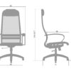Офисное кресло МЕТТА Комплект 11 (МЕТТА В 1b 11/ K130)