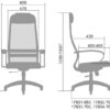 Офисное кресло МЕТТА BP-10