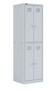 Шкаф для одежды двухсекционный ШРМ - 24 (1860x600x500)