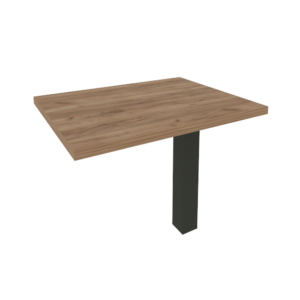 Брифинг-приставка для прямоугольного стола (опора в комплекте) KB-4 (900*700*765)